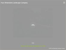 Tablet Screenshot of fourdimensionslandscape.com